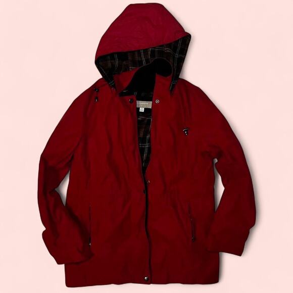 Vintage red liz claiborne winter jacket - Picture 2 of 6